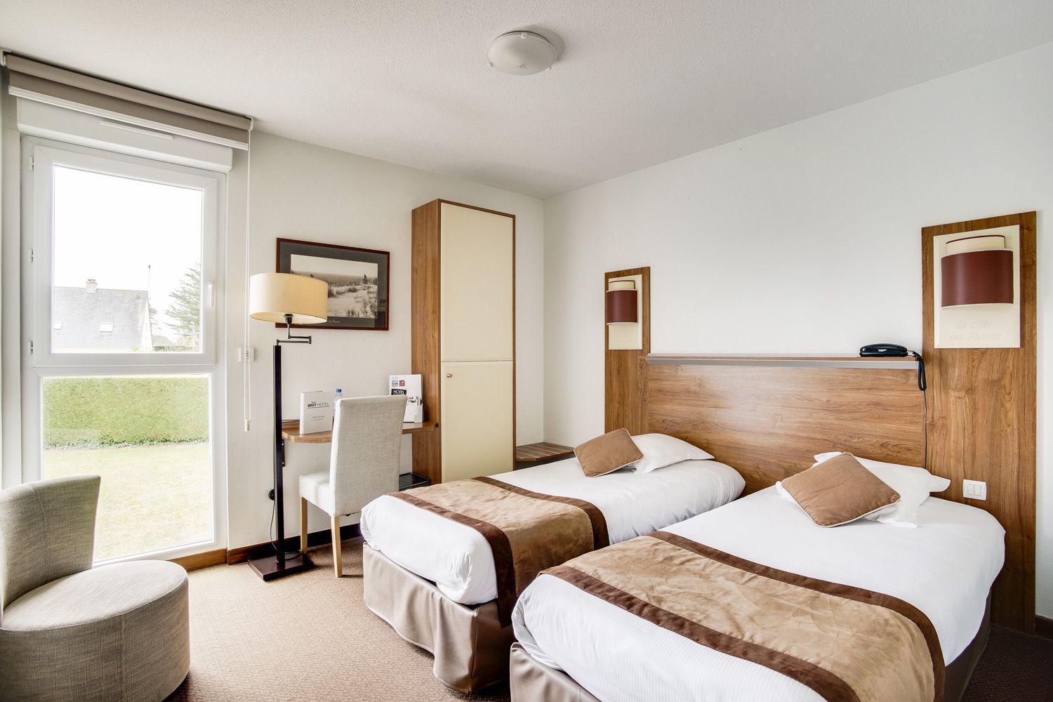 Brit Hotel De La Cote Des Havres Lessay Dış mekan fotoğraf