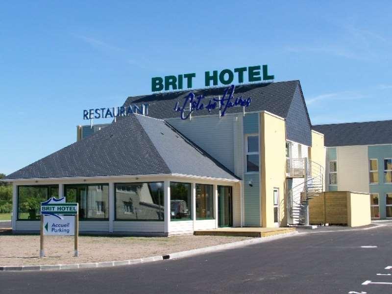 Brit Hotel De La Cote Des Havres Lessay Dış mekan fotoğraf